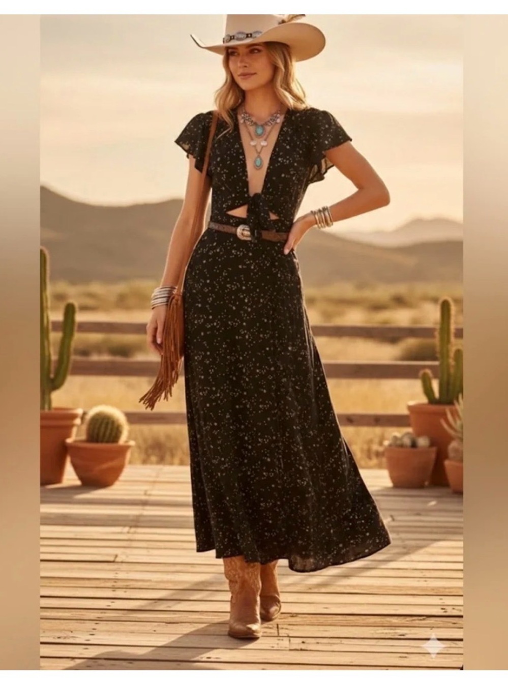 Reformation Orchid Maxi dress